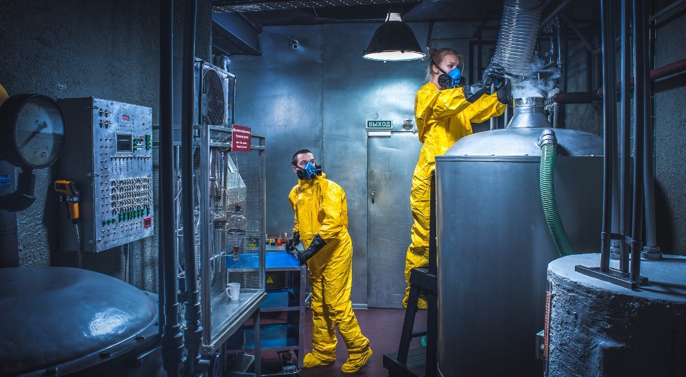 Фото квеста Breaking Bad Москва Клаустрофобия
