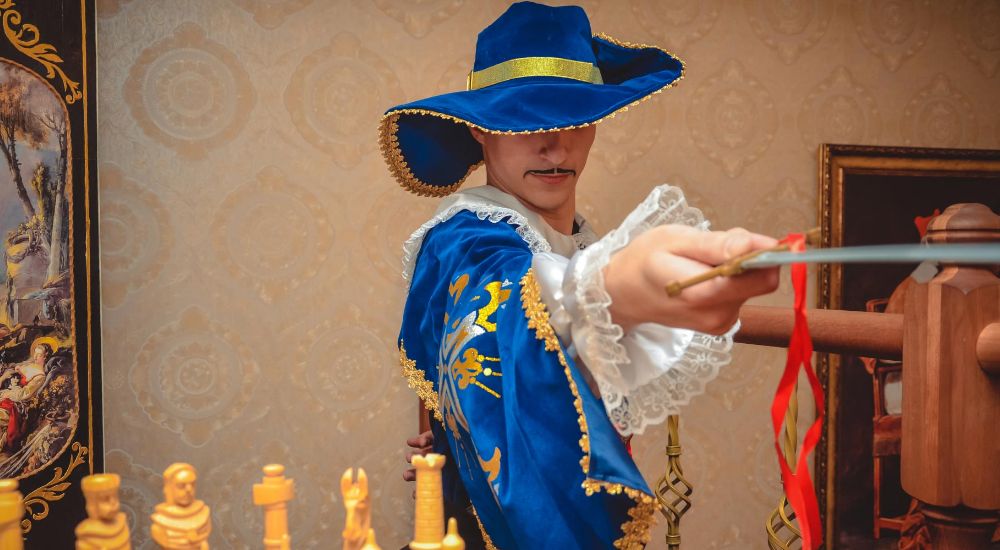 Фото квеста Мушкетеры в замке Кардинала Москва oreshekclub